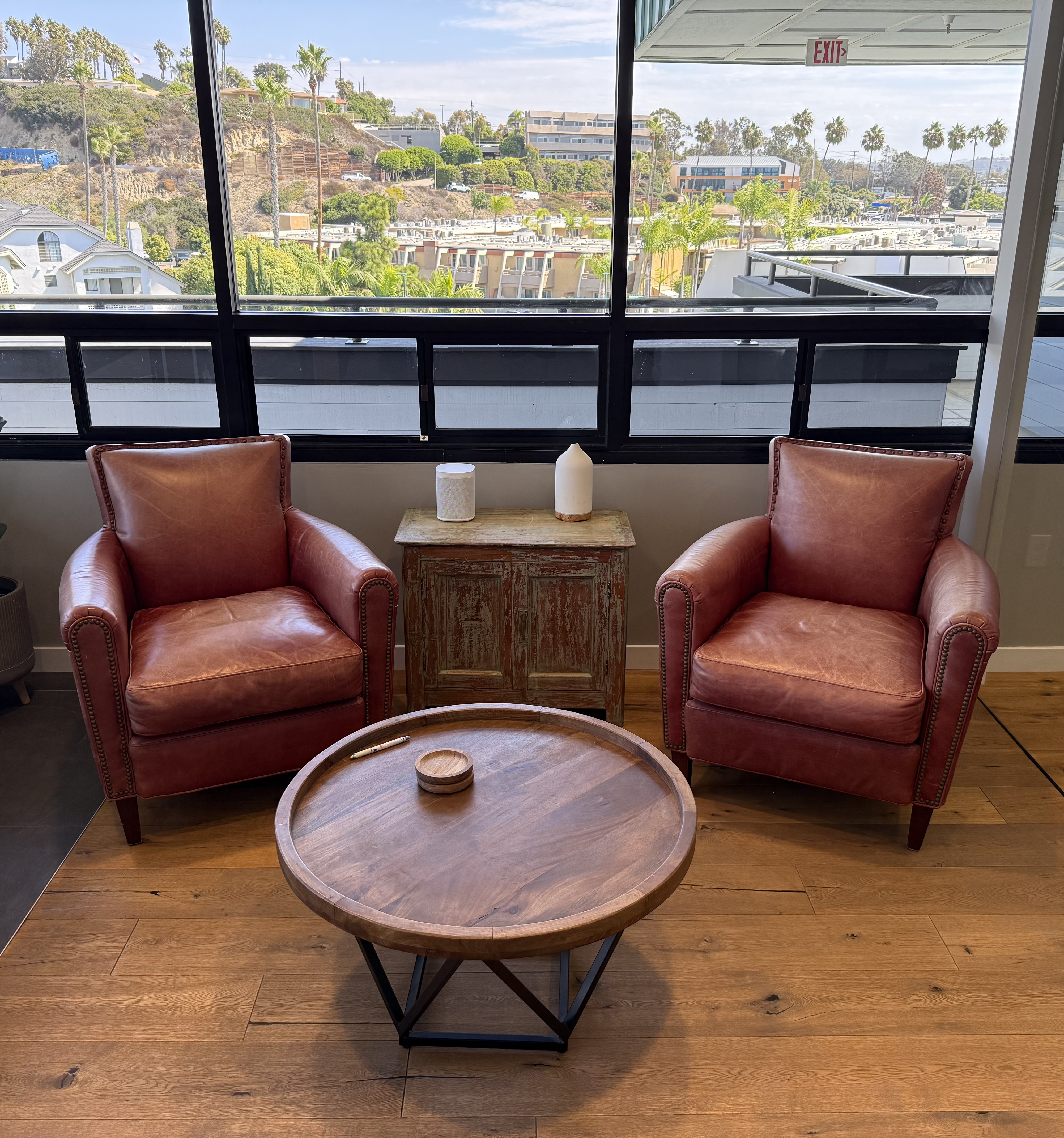 Leather chair 3 before restoration